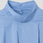 KUHO Half Neck Sleeve Blouse – Sky Blue