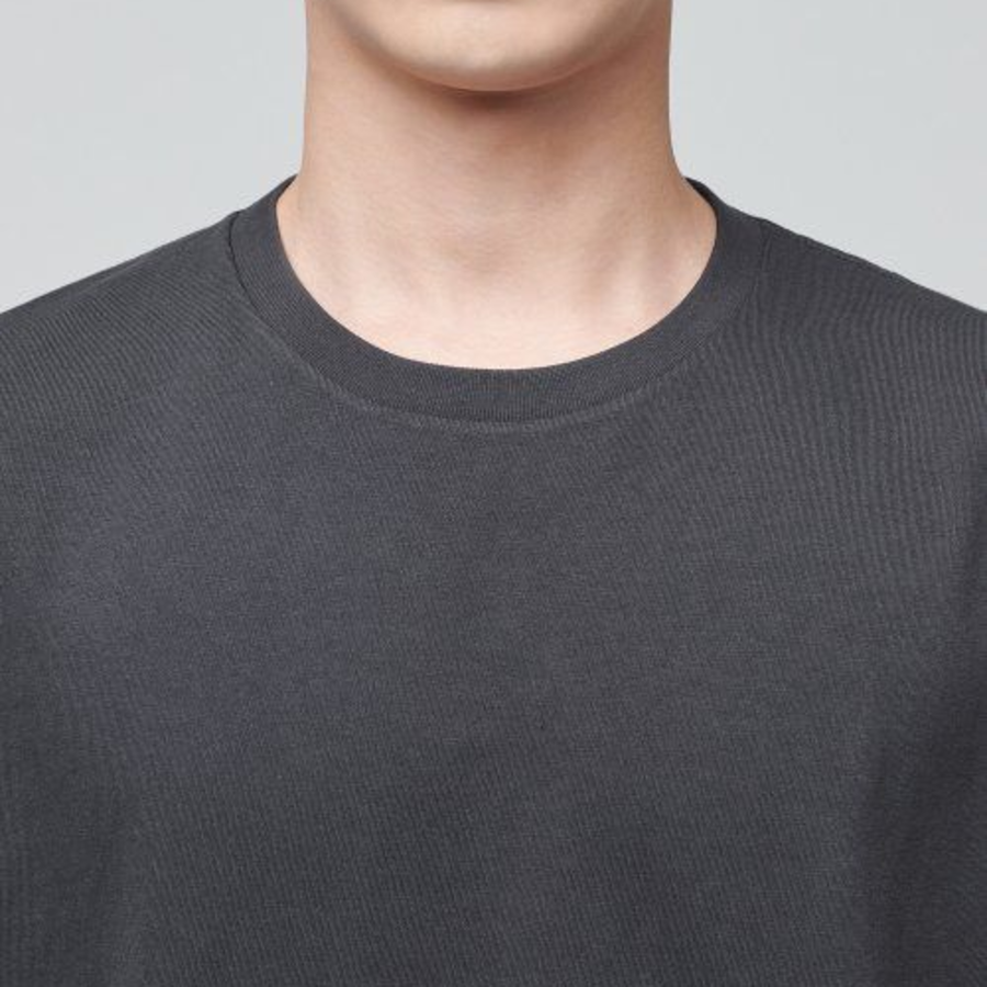 Layered Sleeveless Top — Regular Length — Dark Grey