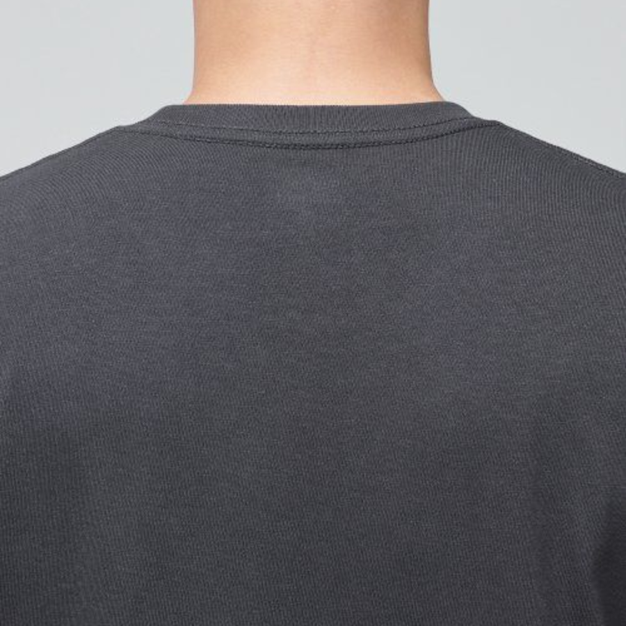 Layered Sleeveless Top — Regular Length — Dark Grey