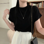 Classic – футболка Half Neck Knit Short Sleeve