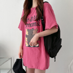 Three Bears Printing Overfit Short Sleeve T-shirt