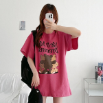 Three Bears Printing Overfit Short Sleeve T-shirt
