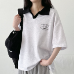 Collar Short Sleeve T-shirt