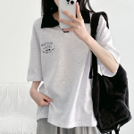 Collar Short Sleeve T-shirt