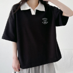 Collar Short Sleeve T-shirt