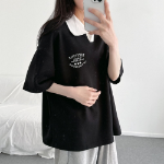 Collar Short Sleeve T-shirt