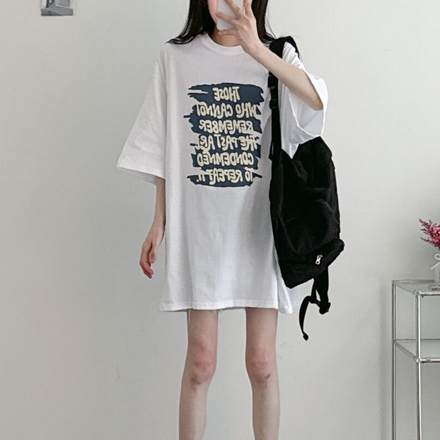 Remember Lettering Box T-Shirt