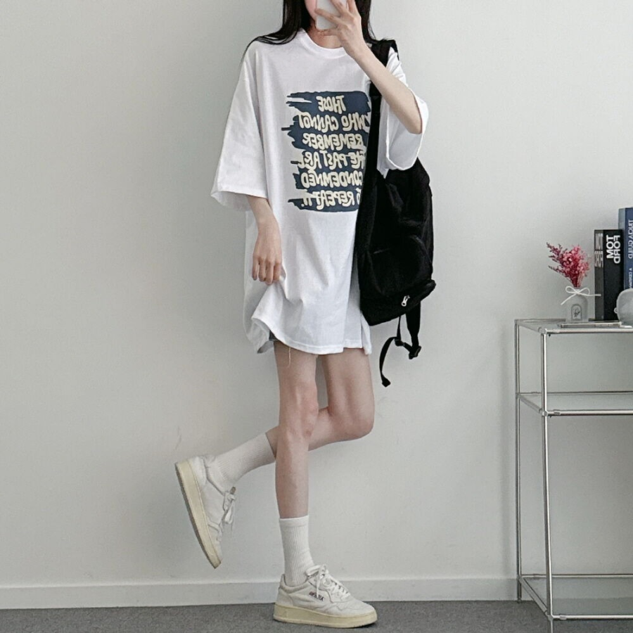 Remember Lettering Box T-Shirt