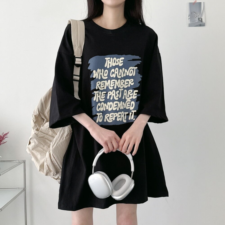 Remember Lettering Box T-Shirt