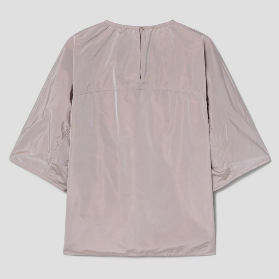 KUHO T-Shirt Type Blouse - Beige