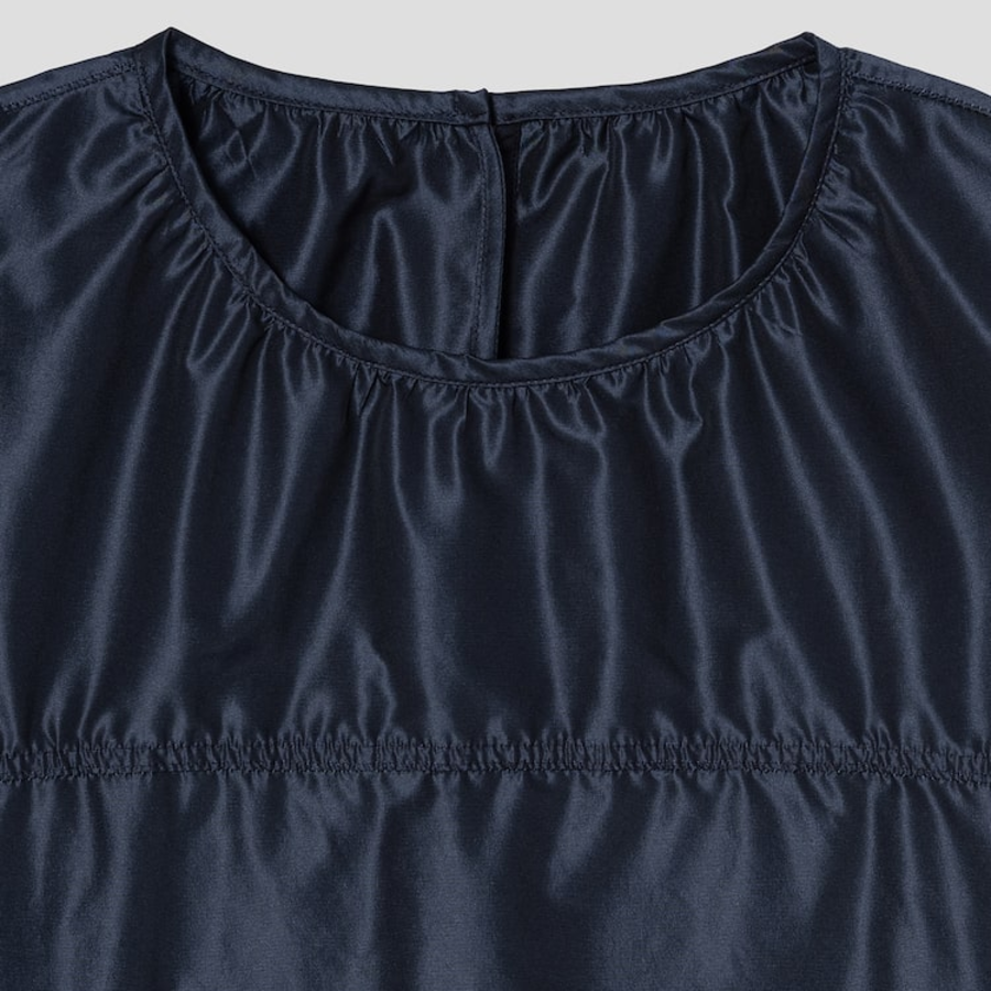 KUHO T-Shirt Type Blouse - Navy