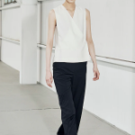 KUHO [Edit] Side Button Blouse - White