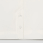 KUHO [Edit] Side Button Blouse - White