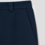 KUHO [Golf] Back-Banded Jersey Bermuda Pants - Navy