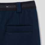 KUHO [Golf] Back-Banded Jersey Bermuda Pants - Navy