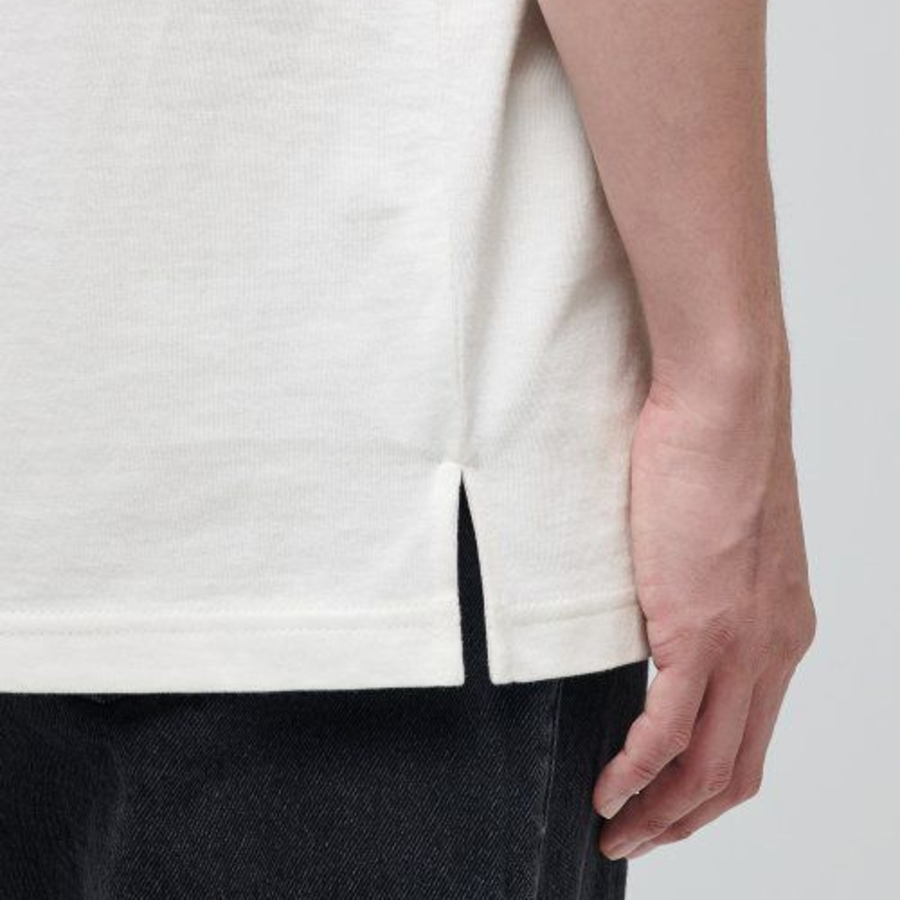 Layered Sleeveless Top — Regular Length — Cream