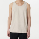 Scoop Neck Sleeveless Top — Ecru