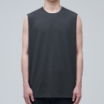[CoolTandaard] Relaxed Sleeveless Top — Dark Grey