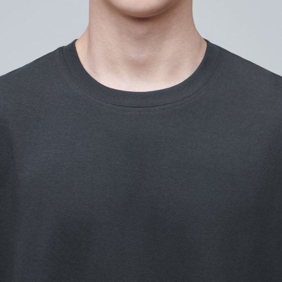 [CoolTandaard] Relaxed Sleeveless Top — Dark Grey