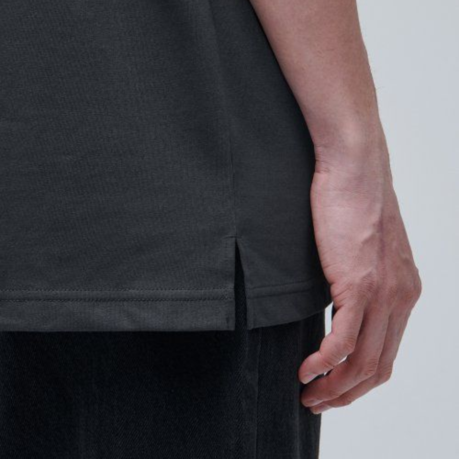 [CoolTandaard] Relaxed Sleeveless Top — Dark Grey