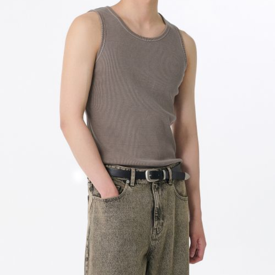 Pigment Tank Top — Taupe