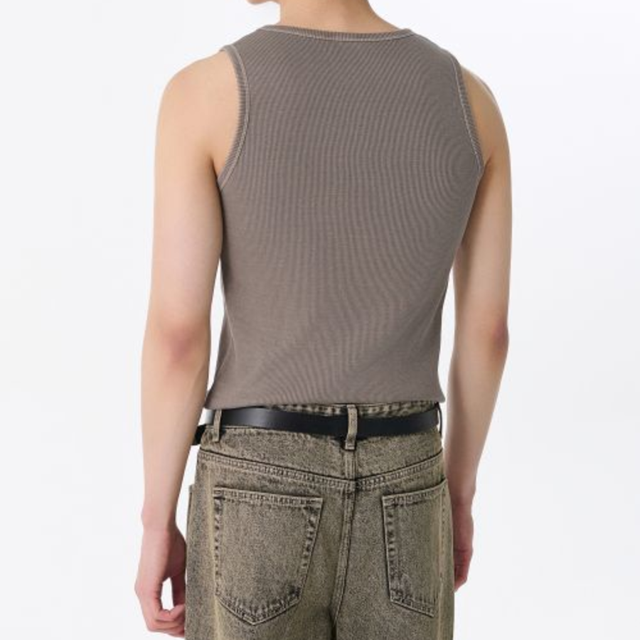 Pigment Tank Top — Taupe