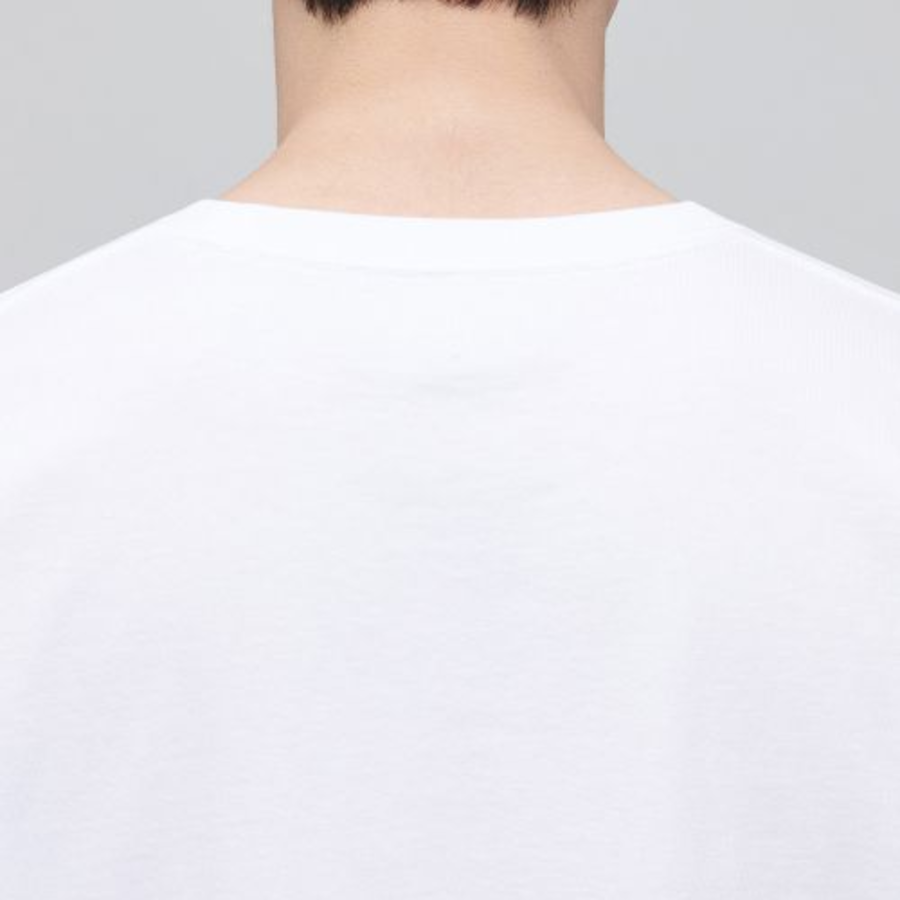 Layered Sleeveless Top — Long Length — White