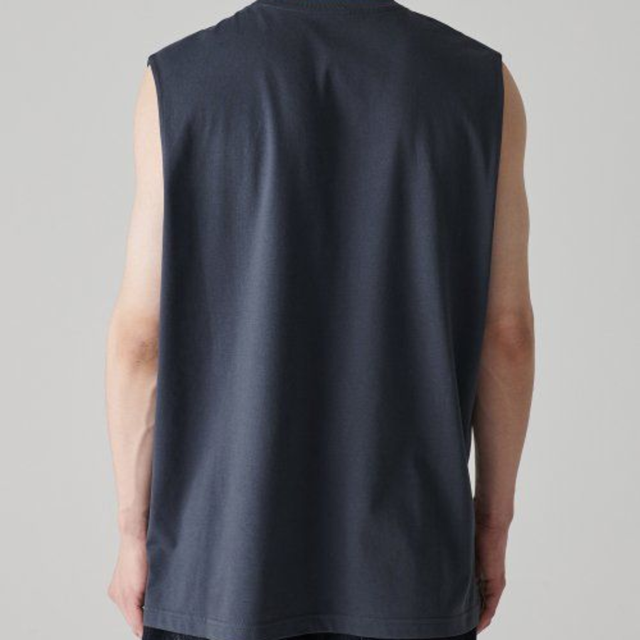 [Cooltandard] Relaxed Sleeveless Top — Iron Gray