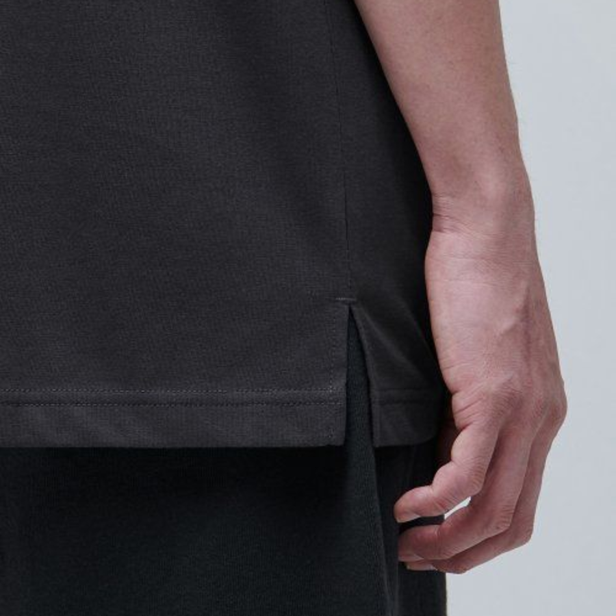 Layered Sleeveless Top — Long Length — Gunmetal