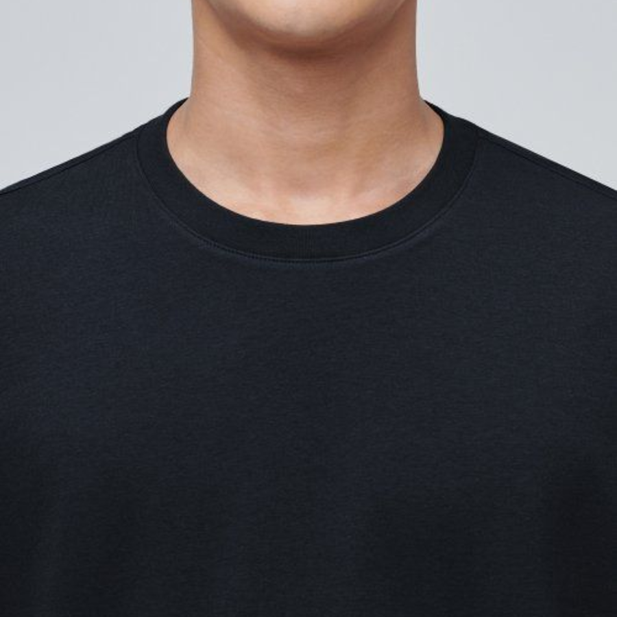 Layered Sleeveless Top — Long Length — Black