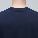 Layered Sleeveless Top — Long Length — Navy