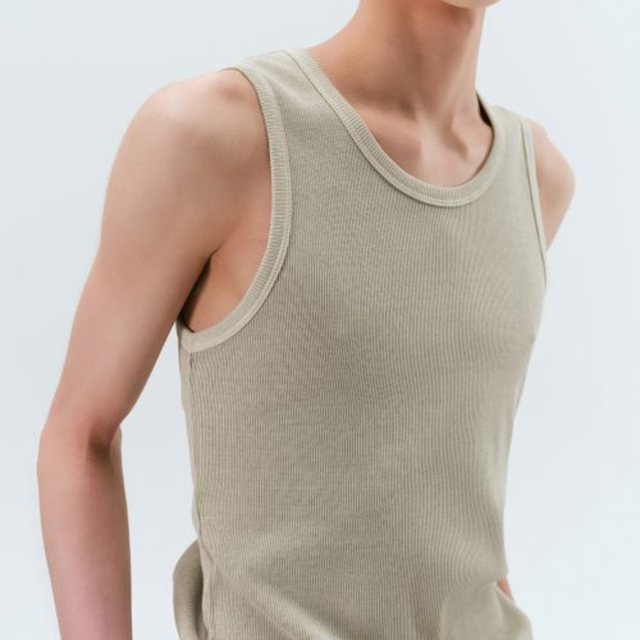 Pigment Tank Top — Dusty Cream