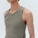Essential Tank Top — Dusty Khaki