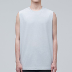 Layered Sleeveless Top — Long Length — Ash Grey