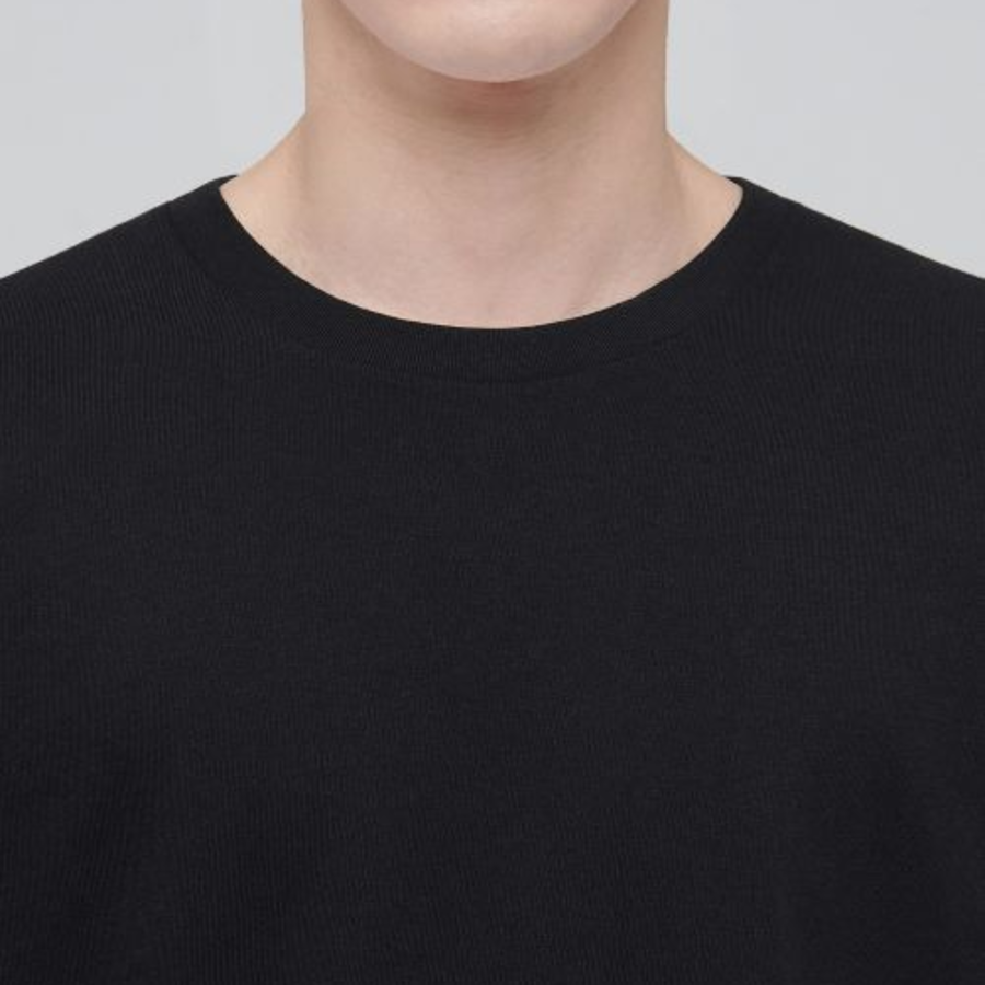 Layered Sleeveless Top — Long Length — Black