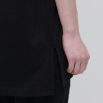 Layered Sleeveless Top — Long Length — Black