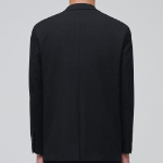 Relaxed Basic Blazer — Black