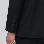 Relaxed Basic Blazer — Black