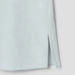 KUHO Cotton Rayon Blend Short Sleeve Shirt Blouse – Light Green