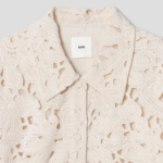 KUHO Lace Collar Neck Blouse – Ivory