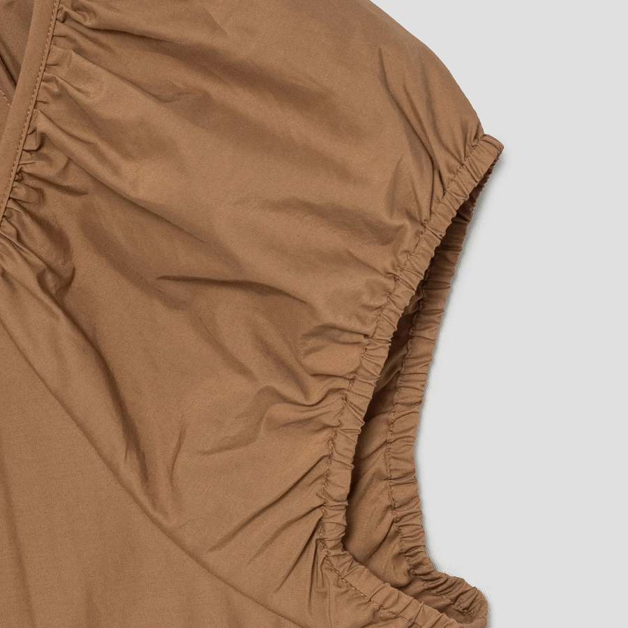 Theory Women Soft Lawn Easy Tie Blouse - Bronze