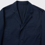 City Workers Cotton Blazer — Navy
