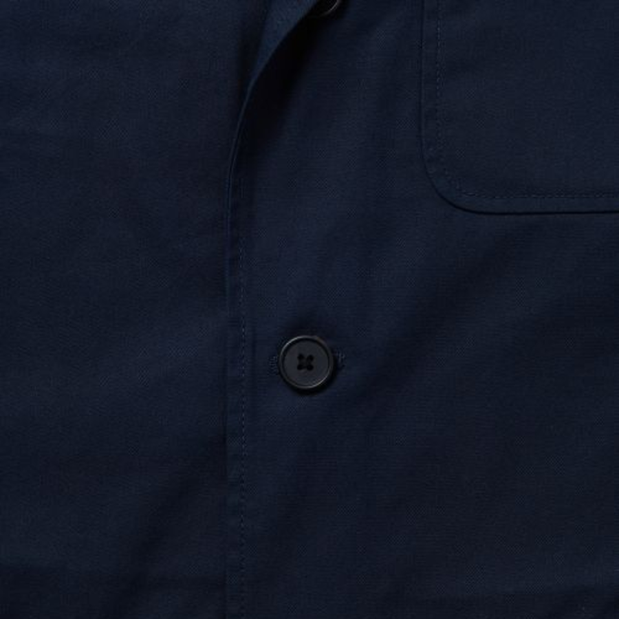 City Workers Cotton Blazer — Navy