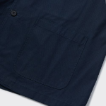City Workers Cotton Blazer — Navy