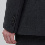 Lightweight Basic Blazer — Charcoal Grey