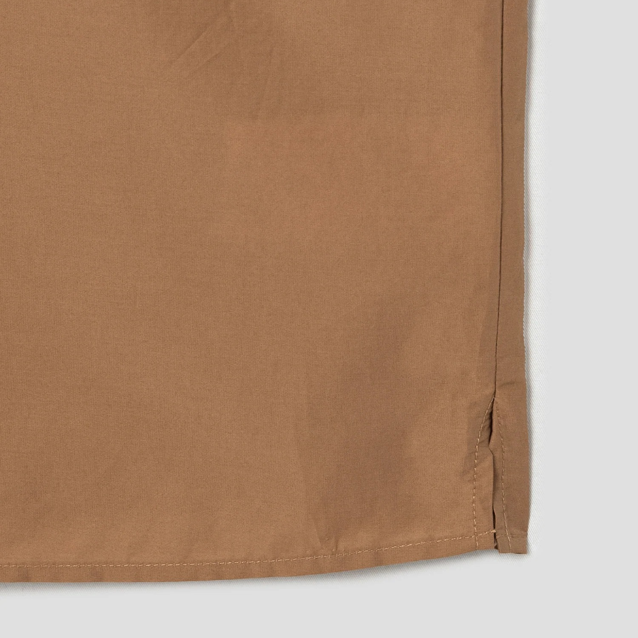 Theory Women Soft Lawn Cuff Pocket Shirt — Bronze