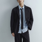City Workers CN Garment Dyeing Blazer — Black