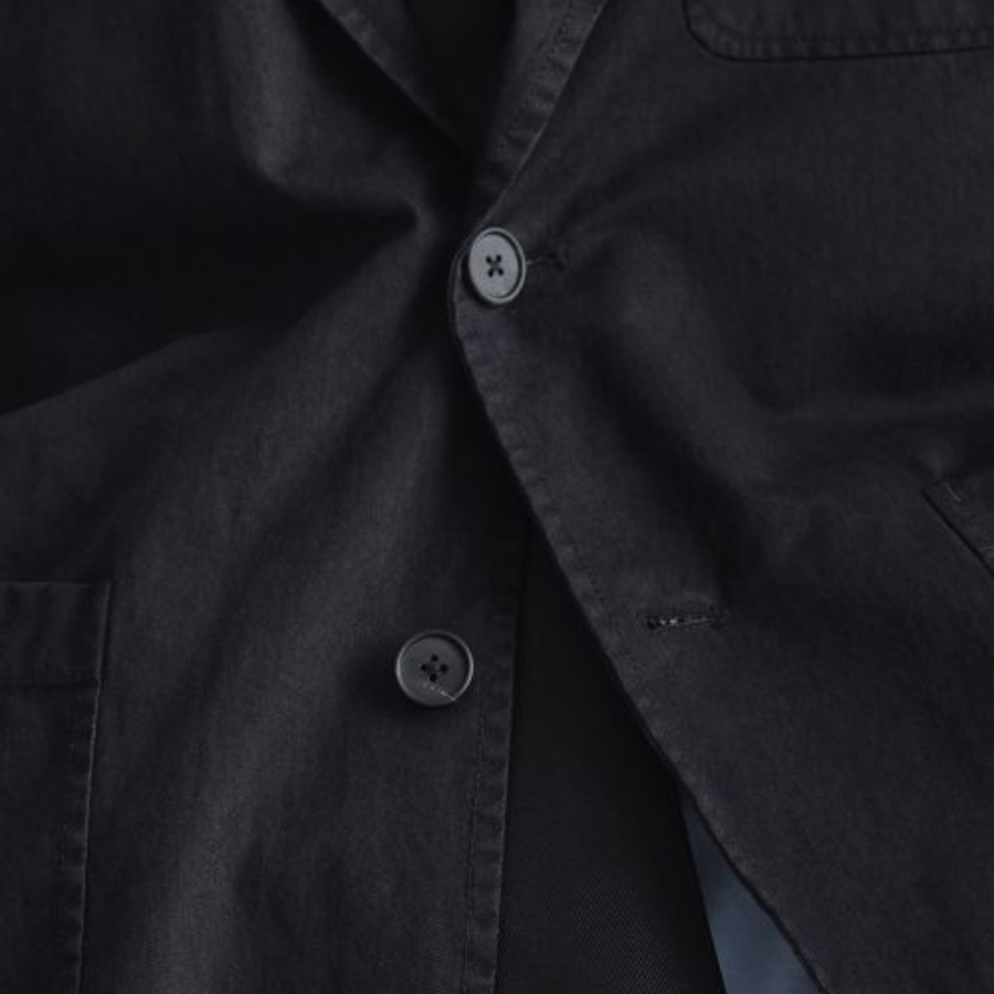 City Workers CN Garment Dyeing Blazer — Black