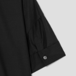 Theory Women Soft Lawn Cuff Pocket Shirt - Black