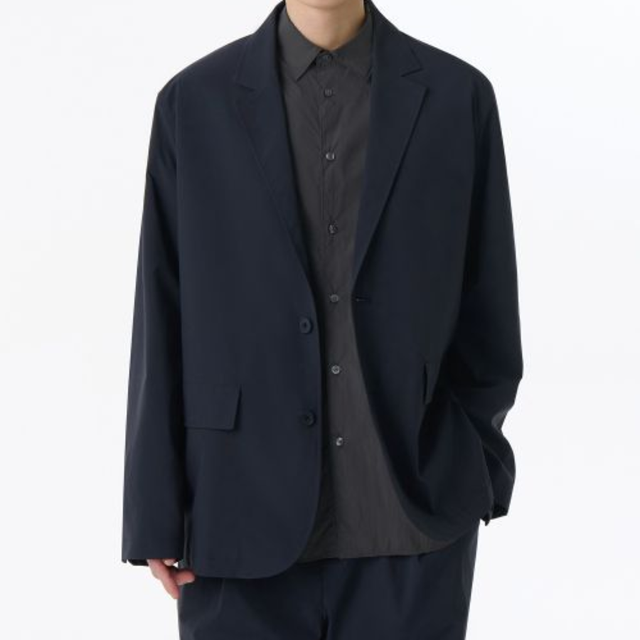 SOLOTEX Comfort Blazer — Navy